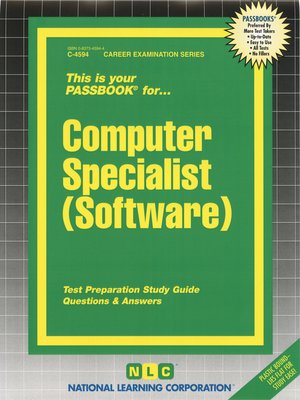 cover image of Computer Specialist (Software)
